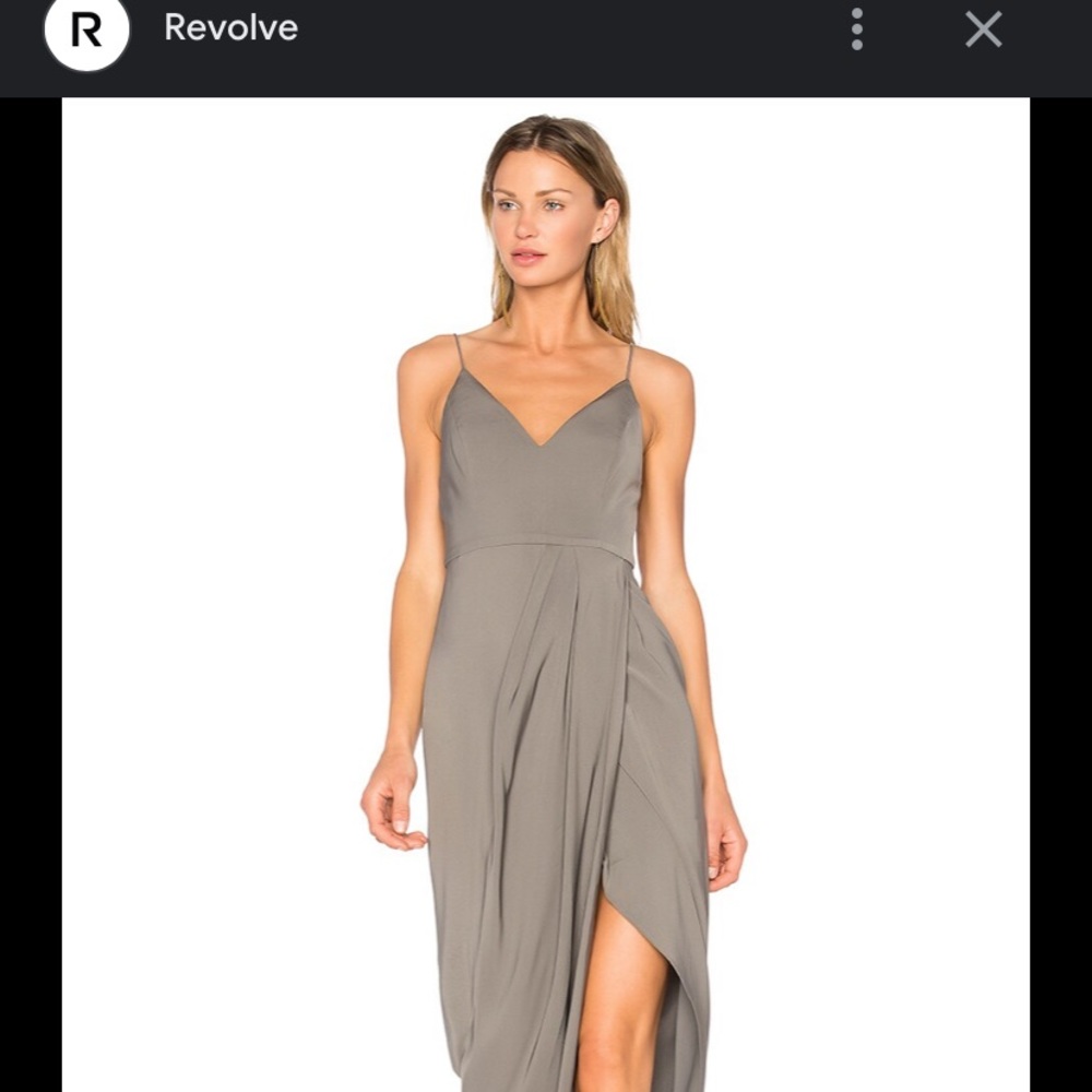 Shona joy draped midi